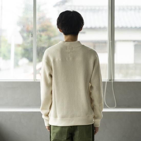 Jackman Waffle Midneck ”Ivory”［アイボリー］ - Maiden Voyage