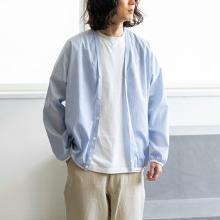 KIMURA　narrowing cardigan -DUKE ”blue stripe”［ブルーストライプ］