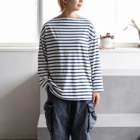 【未使用】SAINT JAMES / MORLAIX LOOSE SAINT JAMES / MORLAIX LOOSE (Ecru × Mure)