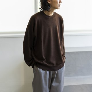 <img class='new_mark_img1' src='https://img.shop-pro.jp/img/new/icons13.gif' style='border:none;display:inline;margin:0px;padding:0px;width:auto;' />coupronde　ITALIAN WOOL SILK CASHMERE KNIT ”BROWN”［ブラウン］