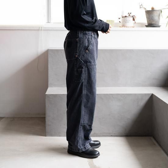 KOOKY ZOO JUVENILE D.KNEE WORK PANTS ”FADE BLACK”［フェード