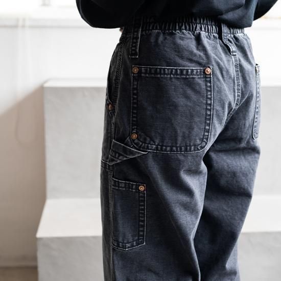 KOOKY ZOO JUVENILE D.KNEE WORK PANTS ”FADE BLACK”［フェード