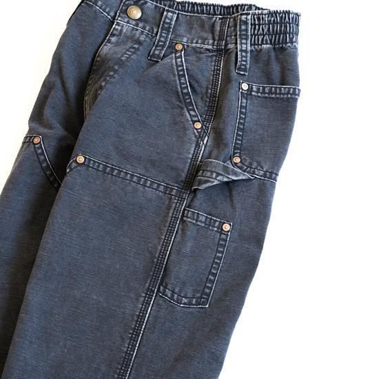 KOOKY ZOO JUVENILE D.KNEE WORK PANTS ”FADE BLACK”［フェード