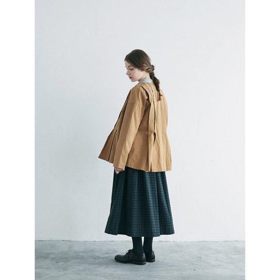 MAGALI スラブコットンリネン・タックジャケット 2色展開 - Maiden Voyage