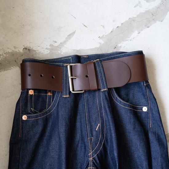 KOOKY ZOO JUVENILE LEATHER BELT ”D.BROWN” - Maiden Voyage KOOKY ZOO JUVENILE LEATHER BELT ”D.BROWN” - Maiden Voyage
