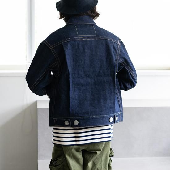 KOOKY ZOO JUVENILE DENIM JACKET ”INDIGO”[インディゴ KOOKY ZOO JUVENILE DENIM JACKET ”INDIGO”[インディゴ