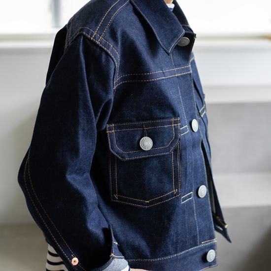 KOOKY ZOO JUVENILE DENIM JACKET ”INDIGO”[インディゴ KOOKY ZOO JUVENILE DENIM JACKET ”INDIGO”[インディゴ