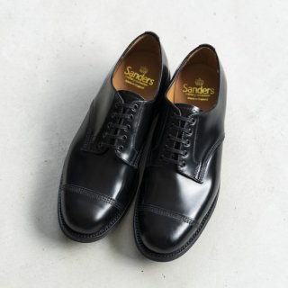 <img class='new_mark_img1' src='https://img.shop-pro.jp/img/new/icons13.gif' style='border:none;display:inline;margin:0px;padding:0px;width:auto;' />SANDERS　FEMALE MILITARY DERBY SHOE ”BLACK”［ブラック］