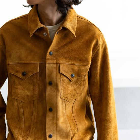 A VONTADE Wild Suede Trucker Jacket - Maiden Voyage A VONTADE Wild Suede Trucker Jacket - Maiden Voyage