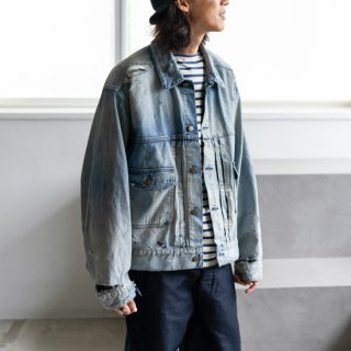 <img class='new_mark_img1' src='https://img.shop-pro.jp/img/new/icons50.gif' style='border:none;display:inline;margin:0px;padding:0px;width:auto;' />ANCELLM　DENIM PAINT LONG SHIRT