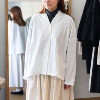 <img class='new_mark_img1' src='https://img.shop-pro.jp/img/new/icons13.gif' style='border:none;display:inline;margin:0px;padding:0px;width:auto;' />jujudhauOPEN COLLAR SHIRTS LINEN COTTON WHITE