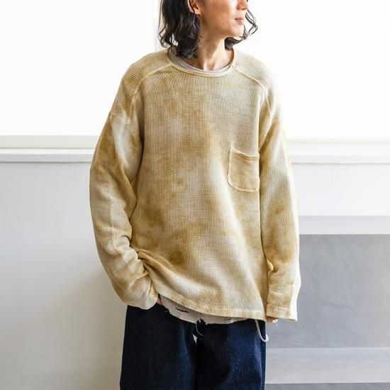 ANCELLM DYED MESH LS T-SHIRT - Maiden Voyage ANCELLM DYED MESH LS T-SHIRT - Maiden Voyage