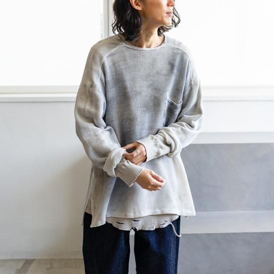 ANCELLM DYED MESH LS T-SHIRT - Maiden Voyage ANCELLM DYED MESH LS T-SHIRT - Maiden Voyage