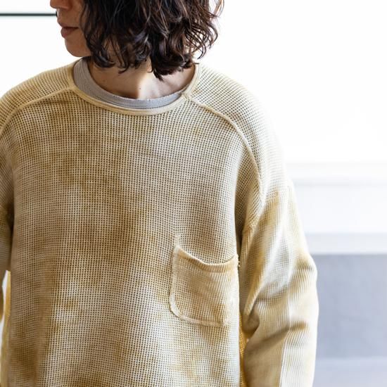 ANCELLM DYED MESH LS T-SHIRT - Maiden Voyage ANCELLM DYED MESH LS T-SHIRT - Maiden Voyage