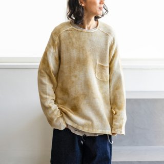 ANCELLMDYED MESH LS T-SHIRT