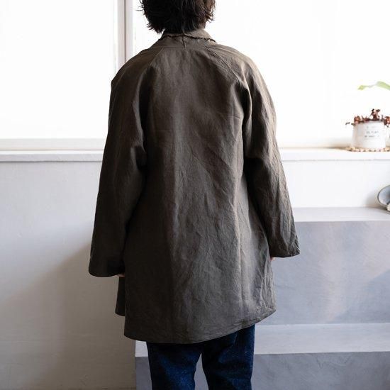 MITTAN ［JK-73DC］大麻羽織 高密度（草木濃染）［蓬（濃