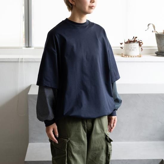 イズネス　BALLOON LAYERED LONG SLEEVE T SHIRT 通販] is-ness(イズネス) BALLOON LAYERED LONG SLEEVE T SHIRT