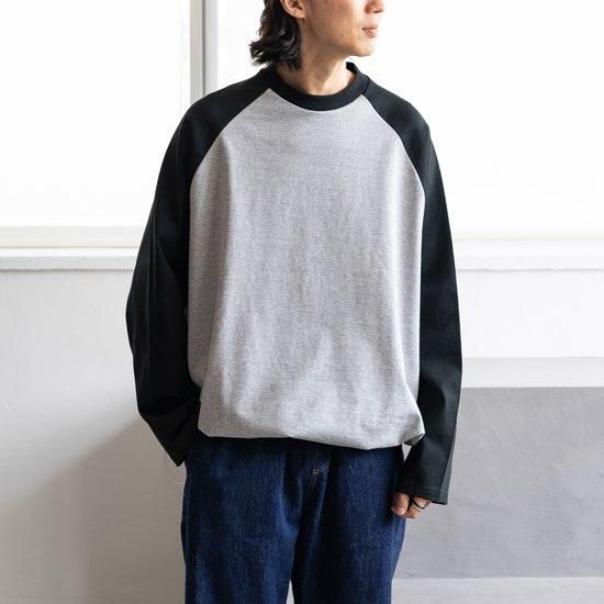 is-ness BALLOON RAGLAN LONG SLEEVE T SHIRT 2色展開 - Maiden is-ness BALLOON RAGLAN LONG SLEEVE T SHIRT 2色展開 - Maiden