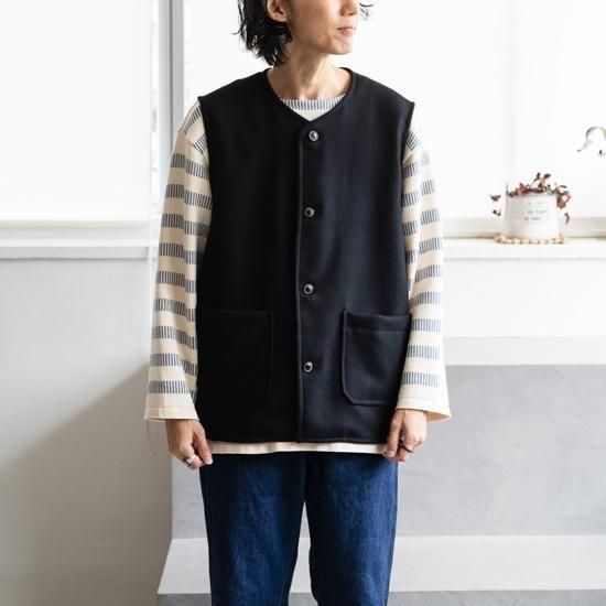 STYLE CRAFT WARDROBE T-VEST（BACK BEAVER） ”BLACK”［ブラック