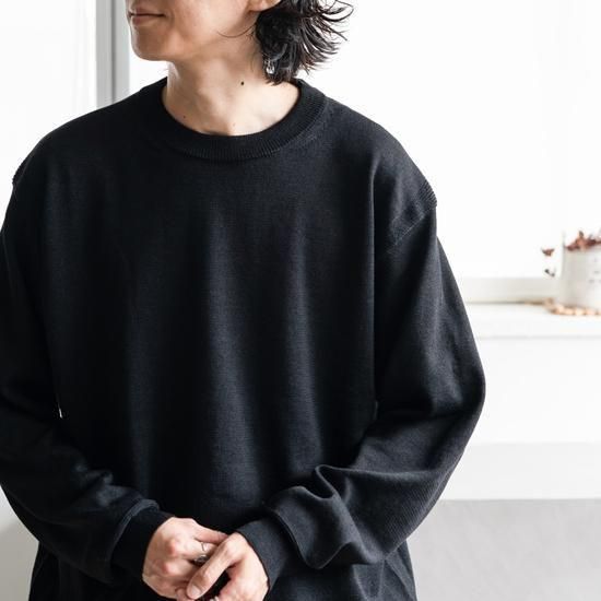 PHIGVEL W/L CREWNECK KNIT 2色展開 - Maiden Voyage