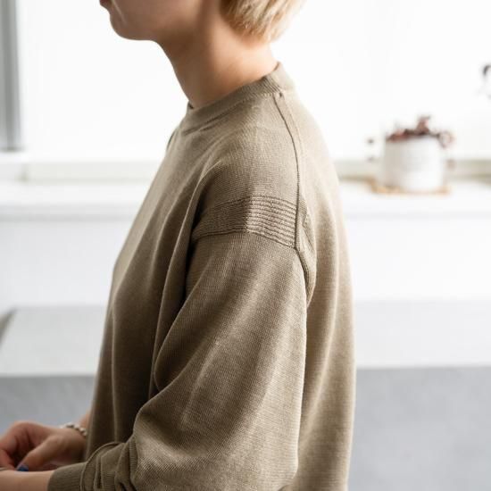 PHIGVEL W/L CREWNECK KNIT 2色展開 - Maiden Voyage