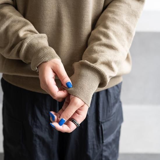 PHIGVEL MIL NECK WARMER フィグベル PHIGVEL - フィグベル / MOCK NECK MOHAIR SWEATER | NOTHING BUT