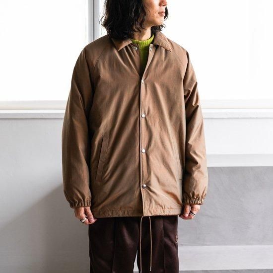 Cale シルクコットンシャンブレーコーチジャケット 2色展開 - Maiden