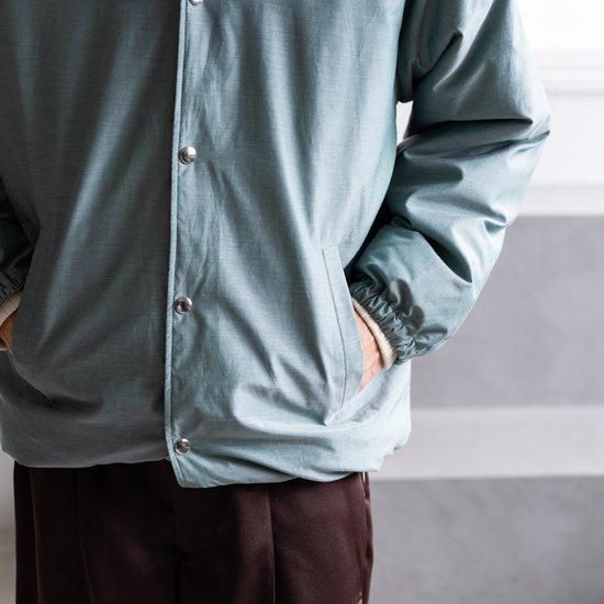 Cale シルクコットンシャンブレーコーチジャケット 2色展開 - Maiden