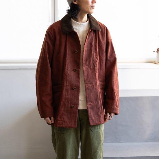 YAECA カバーオール　ブラウン YAECA CANVAS DESIGN Oiled Coveralls 2色展開 - Maiden Voyage