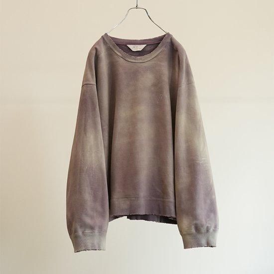 ANCELLM UNEVENNESS SWEAT SHIRT 3色展開 - Maiden Voyage