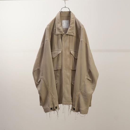 ANCELLM SILK SUEDE FIELD JACKET 2色展開 - Maiden Voyage
