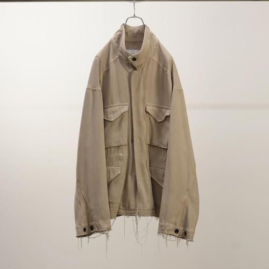 ANCELLM SILK SUEDE FIELD JACKET 2色展開 - Maiden Voyage