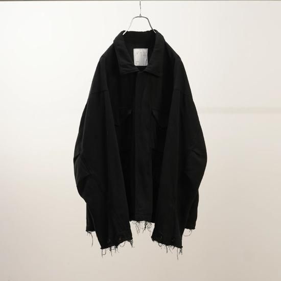 ANCELLM SILK SUEDE FIELD JACKET 2色展開 - Maiden Voyage