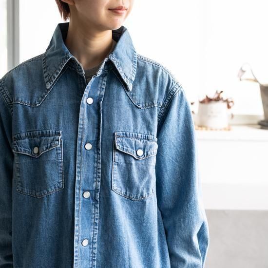 kooky zoo JUVENILE CHAMBRAY SHIRT【EX】 KOOKY ZOO JUVENILE CHAMBRAY SHIRT