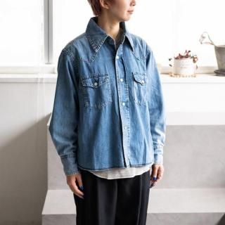 KOOKY ZOOJUVENILE DENIM WESTERN SHIRTWASHED BLUEɡΥ֥롼