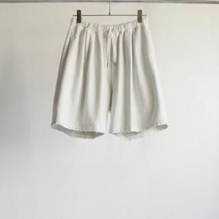 ANCELLM　TUCK SWEAT SHORTS　2色展開