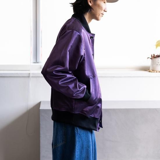 Jackman Satin Award Jacket 2色展開 - Maiden Voyage