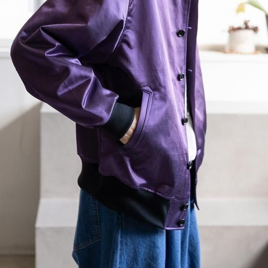 【公式サイト完売サイズ】ジャックマン　Satin Award Jacket Satin Award Jacket(S 01:Navy): ALL｜jackman日本公式サイト