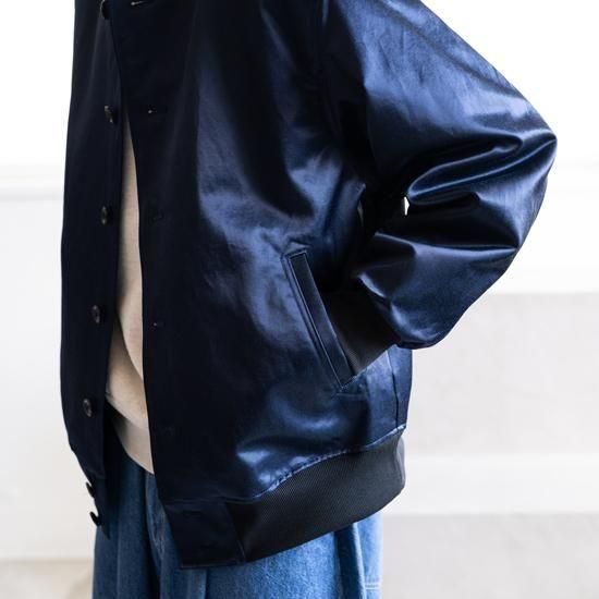 【公式サイト完売サイズ】ジャックマン　Satin Award Jacket Satin Award Jacket(S 01:Navy): ALL｜jackman日本公式サイト