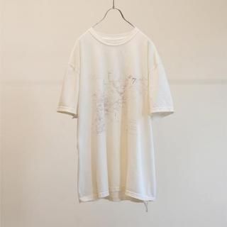 ANCELLM　OLDMAP T-SHIRT　2色展開
