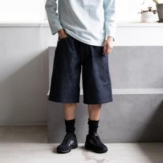 KOOKY ZOOJUVENILE DENIM HALF PANTS INDIGOɡΥǥ