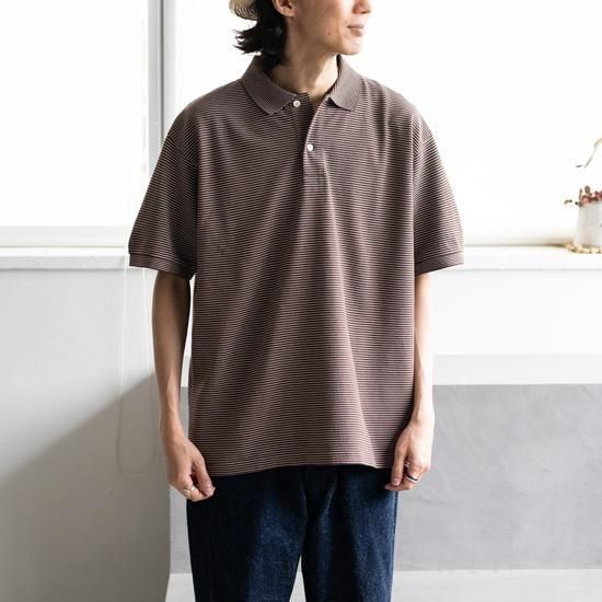 PHIGVEL RASCHEL BORDER SHORT SLEEVE POLO 2色展開 - Maiden Voyage