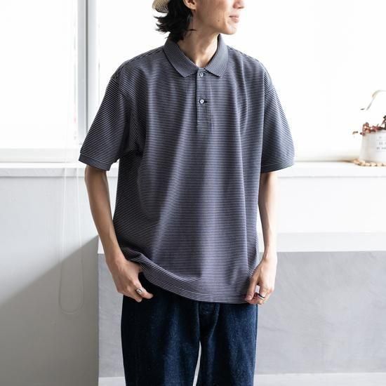 phigvel ポロシャツ PHIGVEL - KNIT POLO SHIRT : HUMAN and THINGS.BLOG