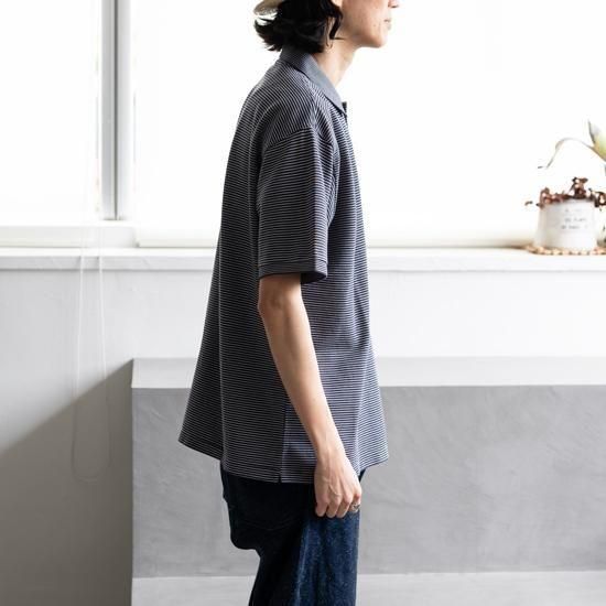 PHIGVEL RASCHEL BORDER SHORT SLEEVE POLO 2色展開 - Maiden Voyage