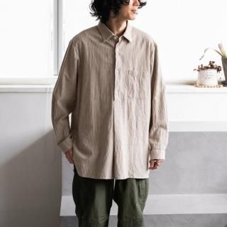 <img class='new_mark_img1' src='https://img.shop-pro.jp/img/new/icons13.gif' style='border:none;display:inline;margin:0px;padding:0px;width:auto;' />YAECA CANVAS DESIGN　P/O Long Shirt 