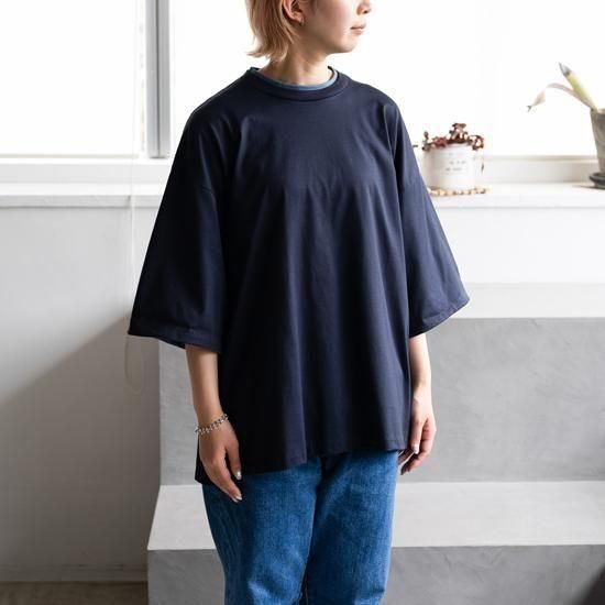 定価121000 NICENESS Dwight ターコイズ blow ivan is-ness W NECK LAYERED T-SHIRT 2色展開 - Maiden Voyage