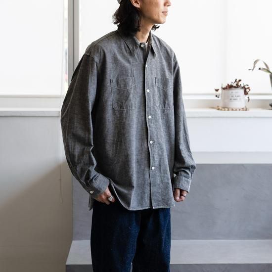 24SS PHIGVEL シャンブレーシャツ 定価37,400円 24SS PHIGVEL シャンブレーシャツ 定価37,400円 - メルカリ