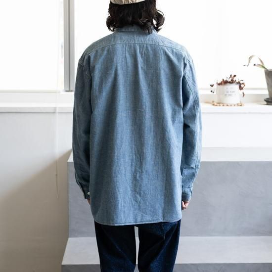 PHIGVEL CHAMBRAY WORKADAY LS SHIRT 2色展開 - Maiden Voyage