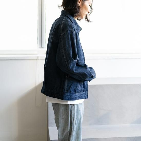 A VONTADE Denim ZIP Jacket ”Dark Indigo”［ダークインディゴ