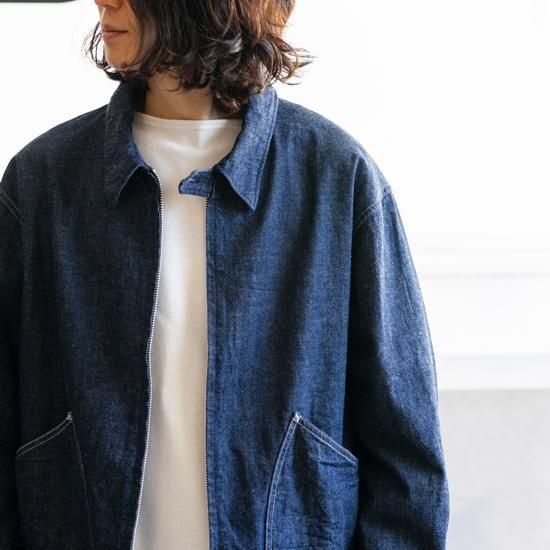 A VONTADE Denim ZIP Jacket ”Dark Indigo”［ダークインディゴ